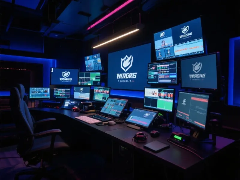 Esports Broadcasting Studio